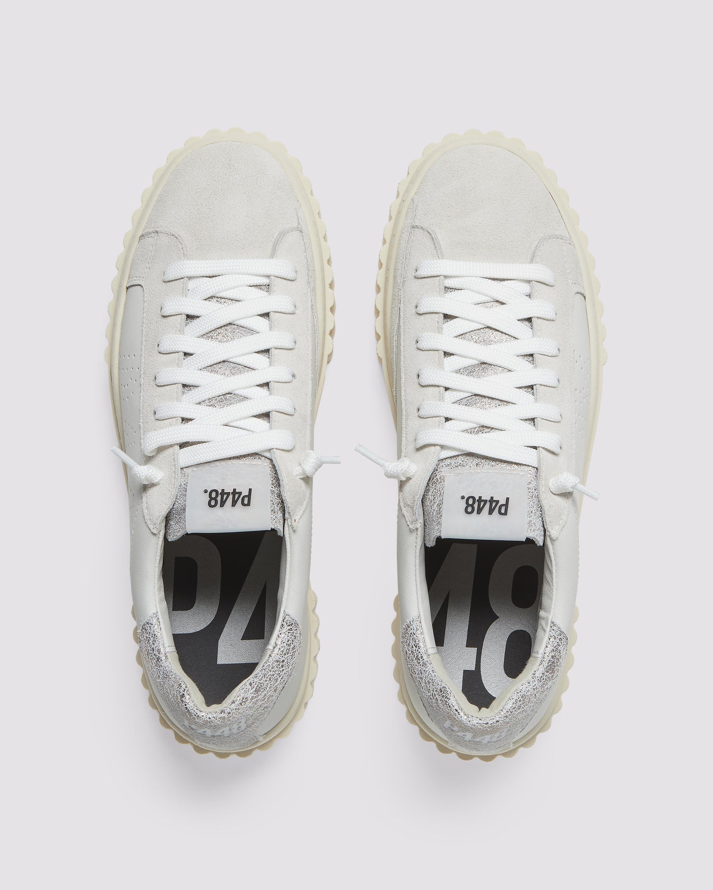 P448 Creeper Silver Dust Sneaker - Women