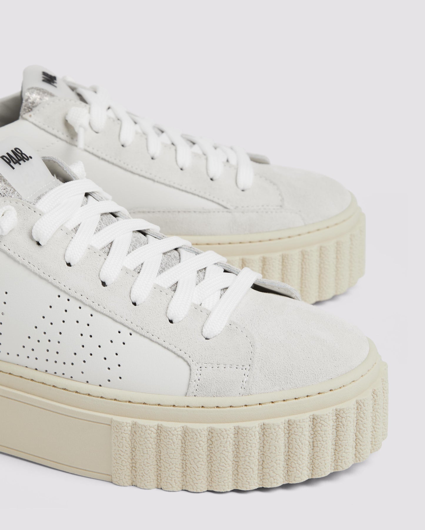 P448 Creeper Silver Dust Sneaker - Women