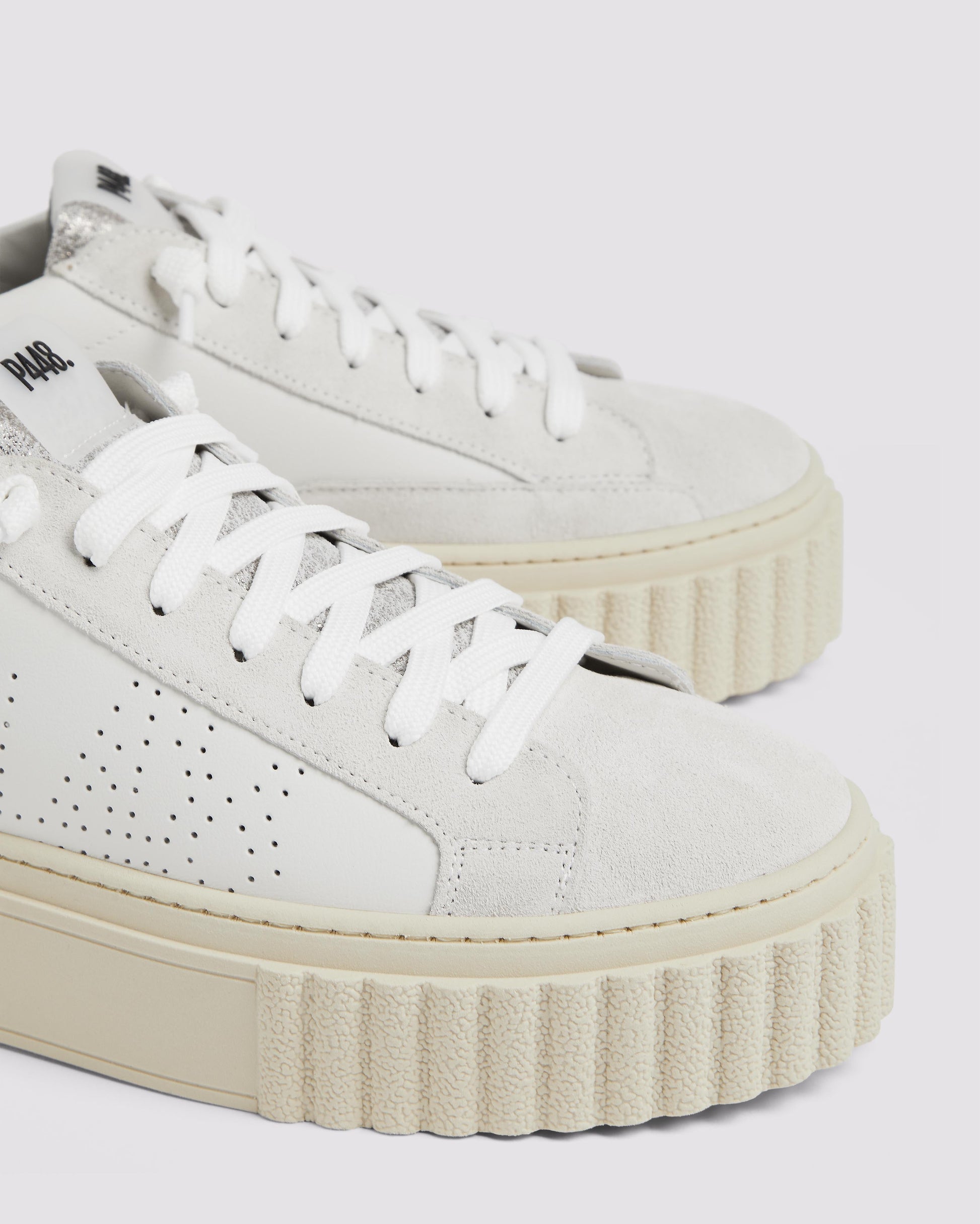 P448 Creeper Silver Dust Sneaker - Women