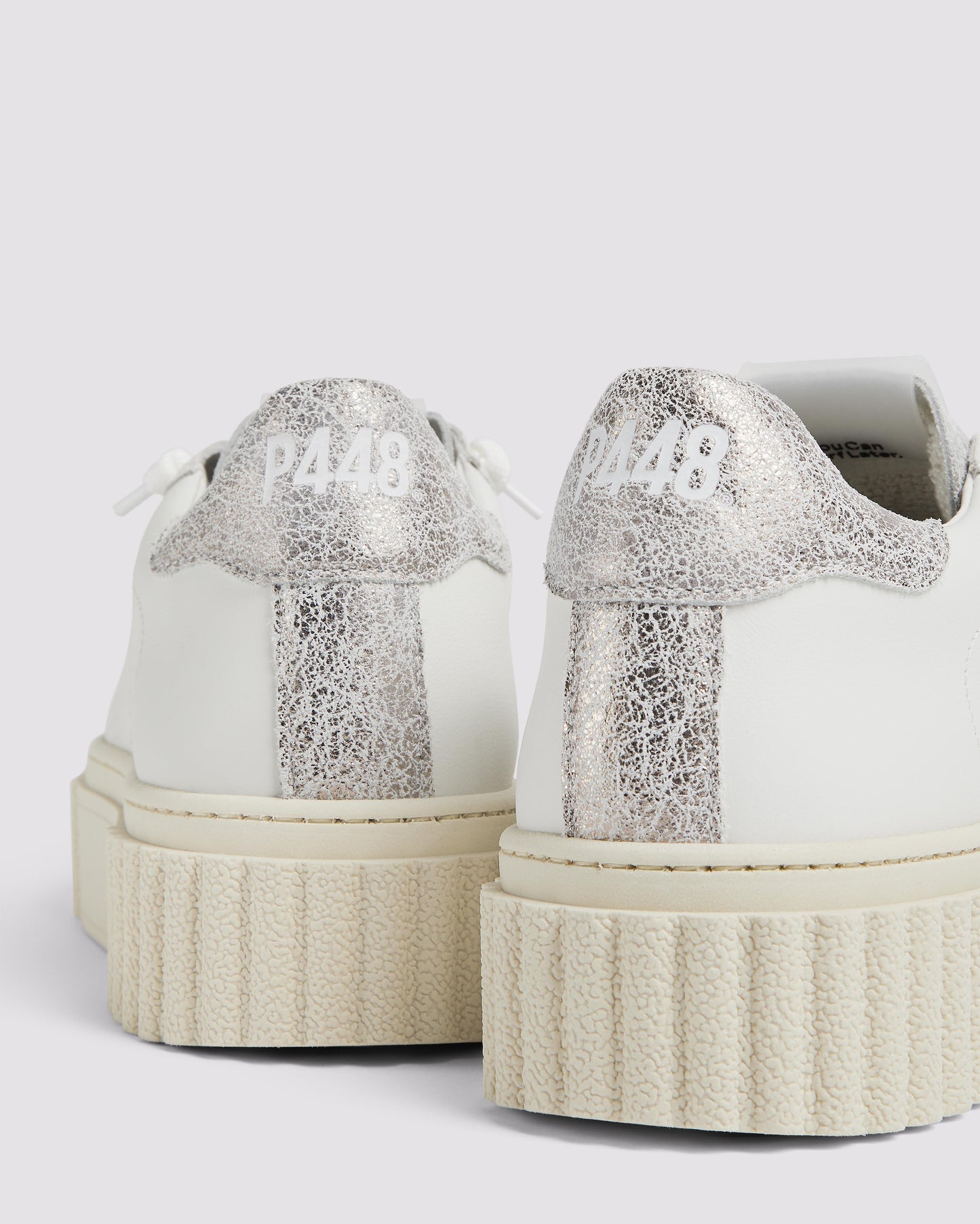 P448 Creeper Silver Dust Sneaker - Women