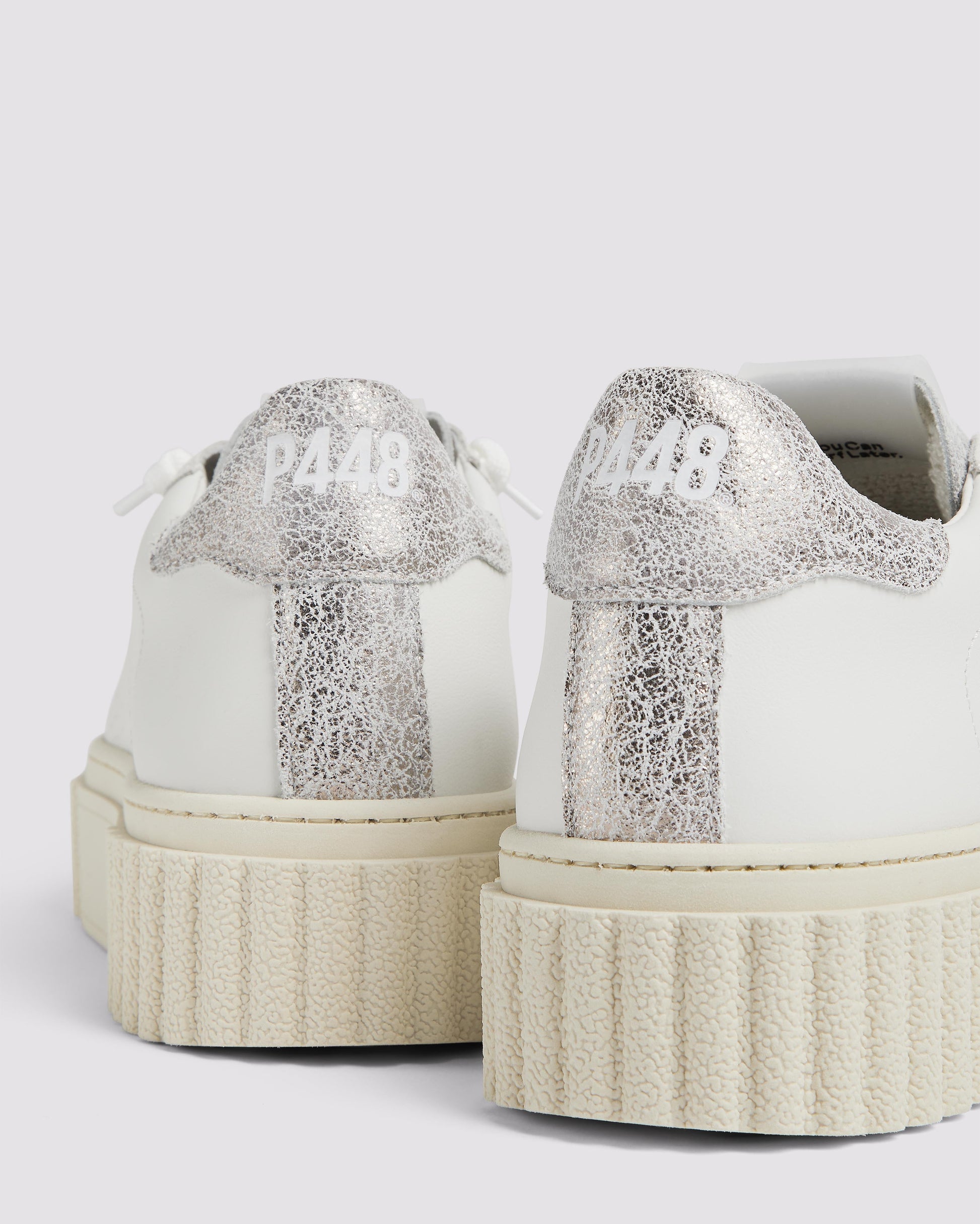 P448 Creeper Silver Dust Sneaker - Women