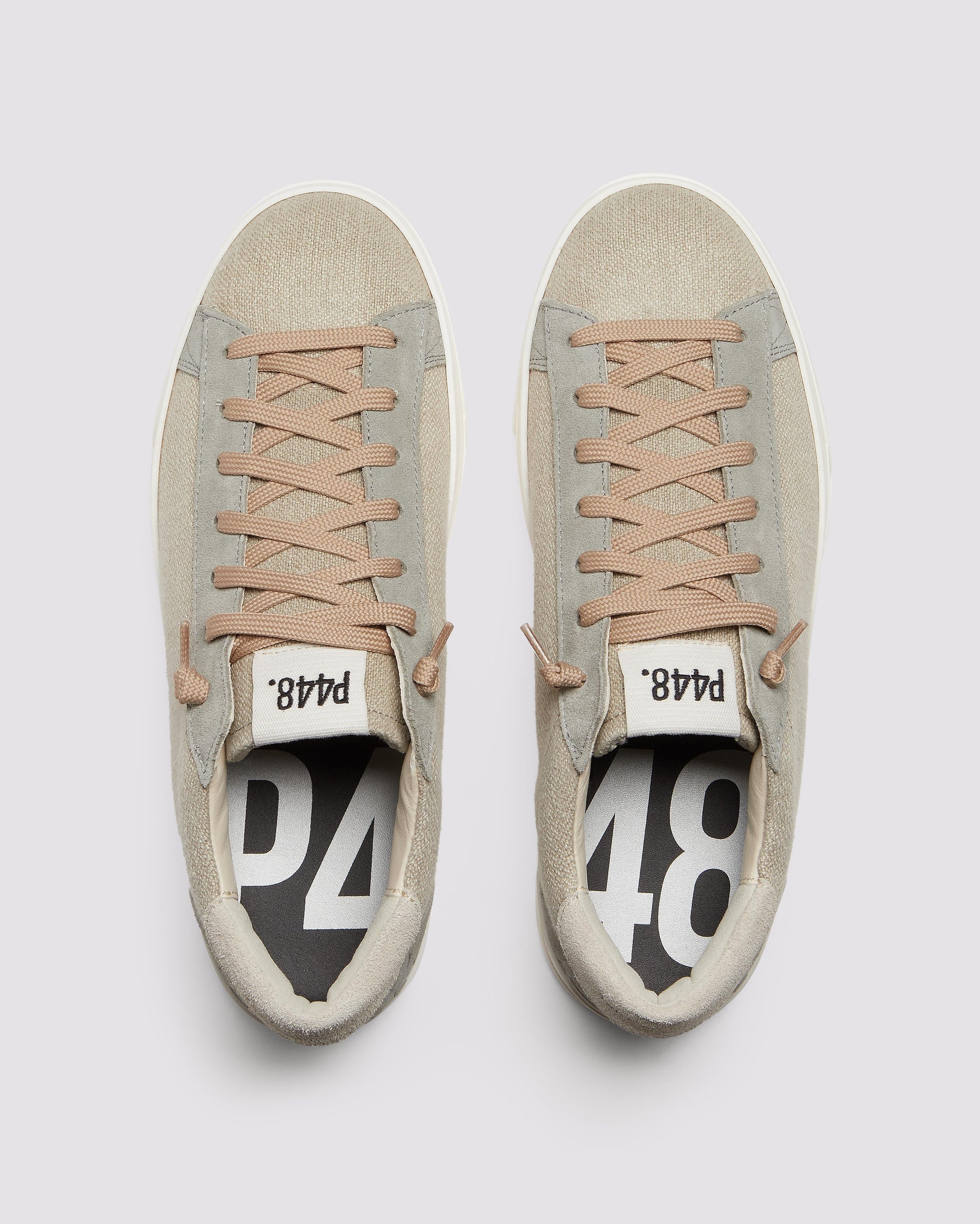 P448 Jack Neutral Canvas Sneaker - Men