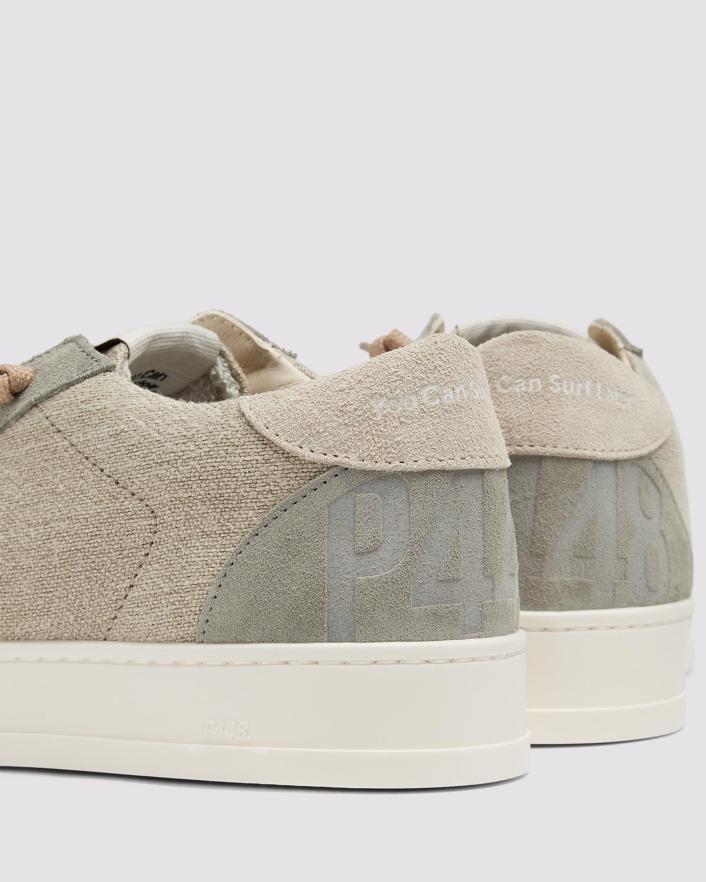 P448 Jack Neutral Canvas Sneaker - Men