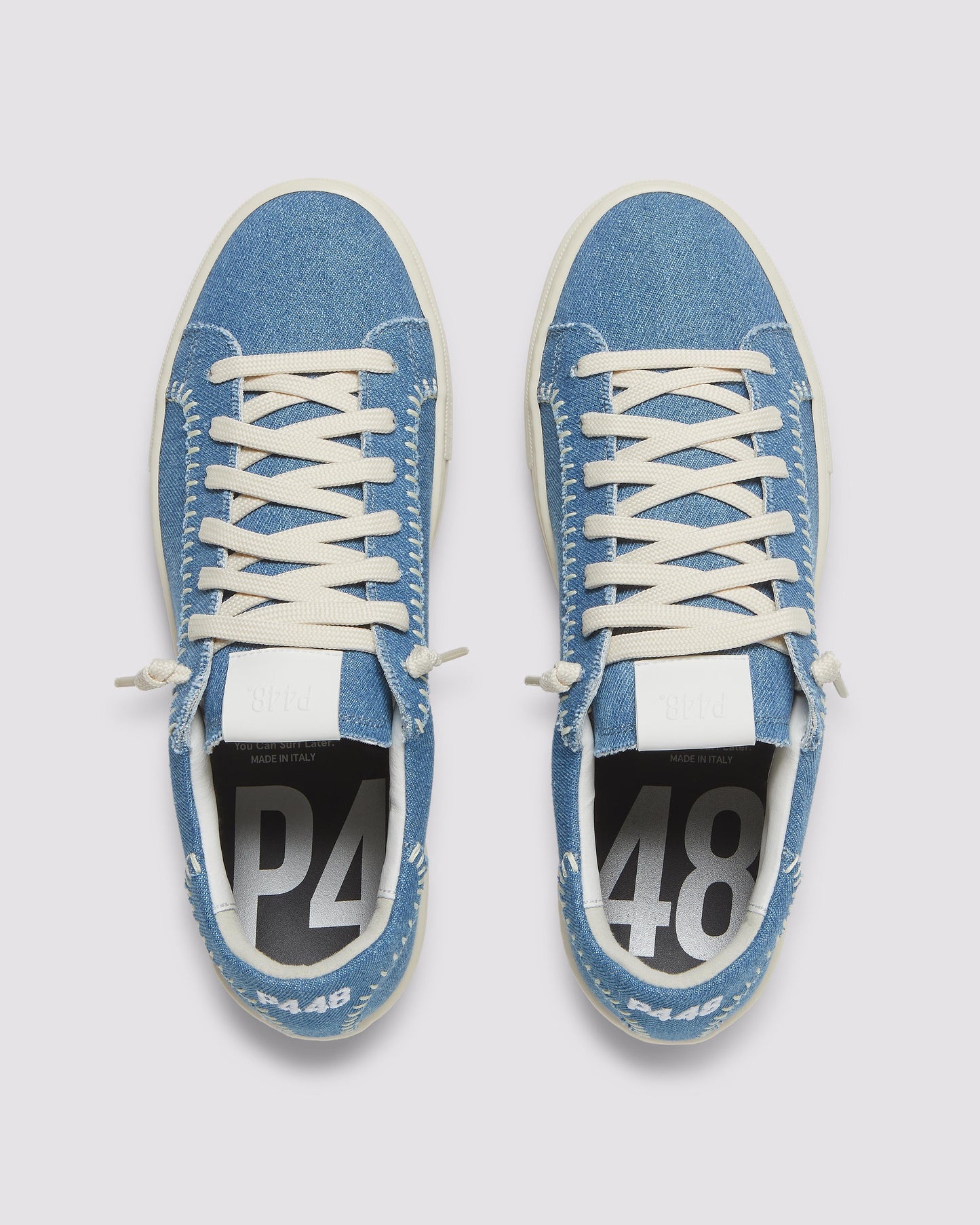 P448 Thea Denim Stitch Sneaker - Women