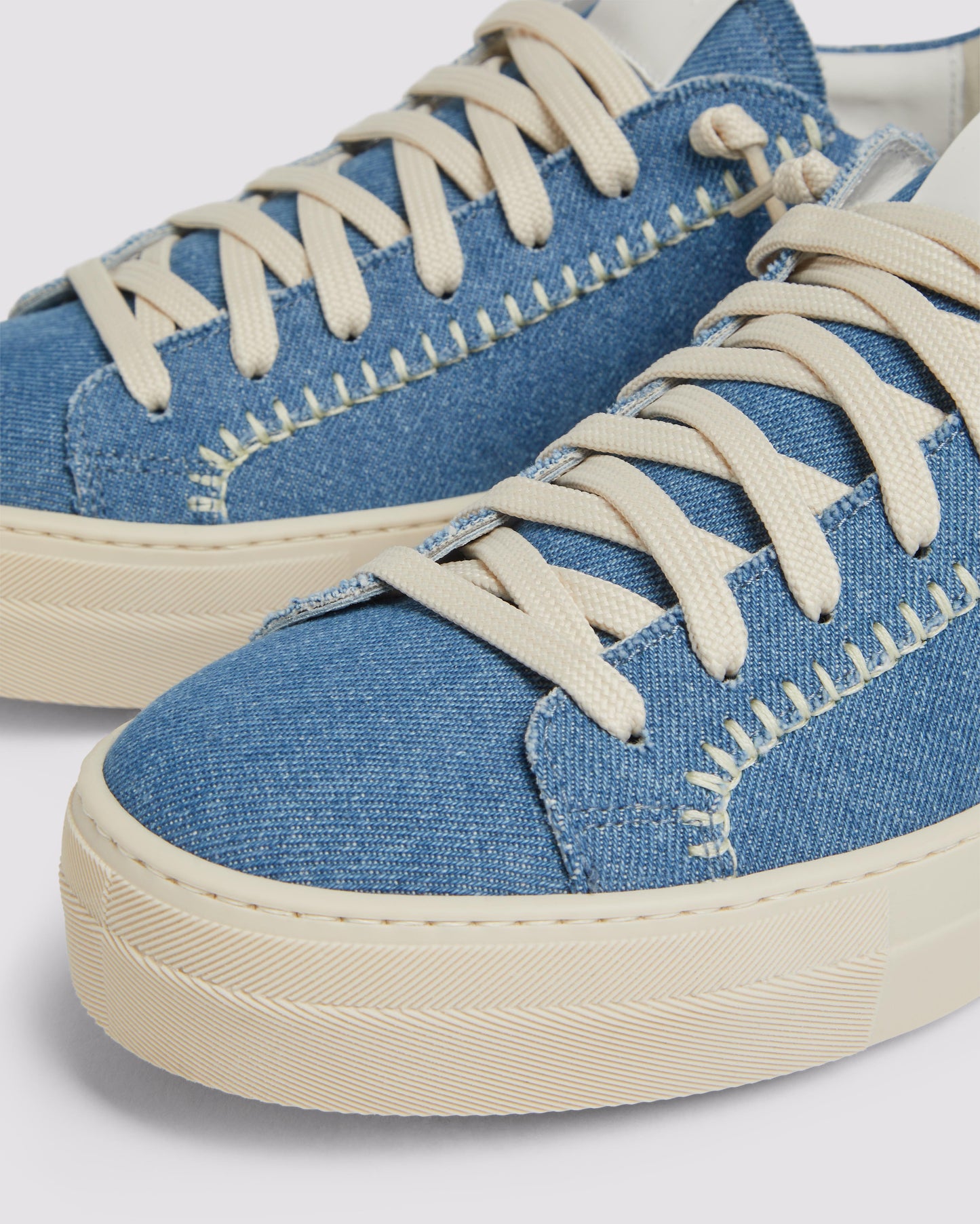 P448 Thea Denim Stitch Sneaker - Women