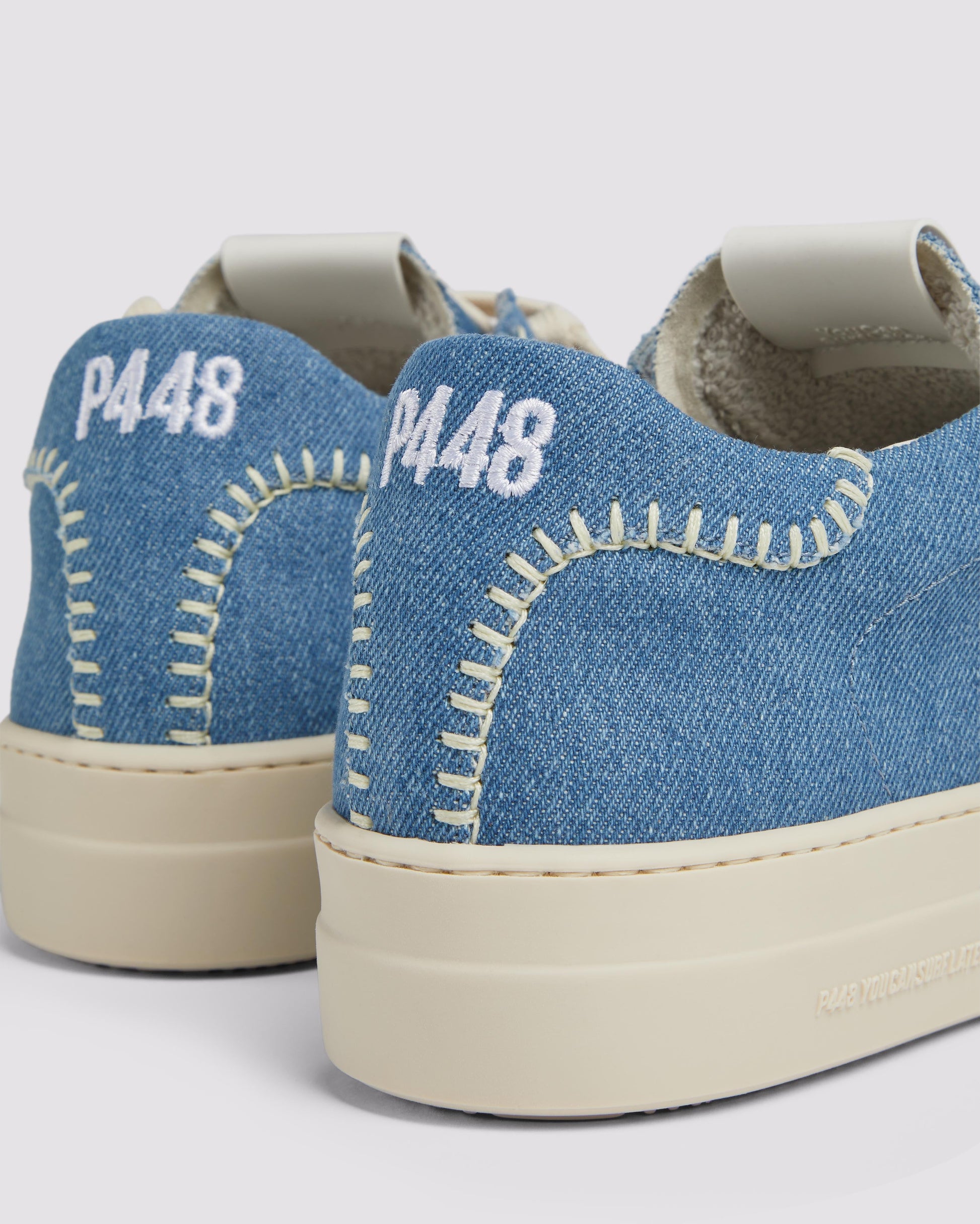 P448 Thea Denim Stitch Sneaker - Women