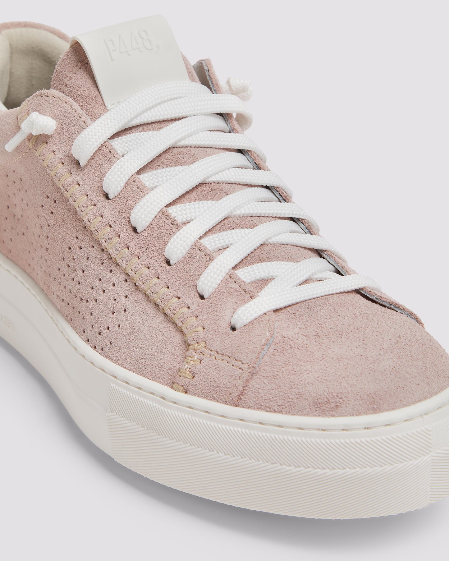 P448 Thea Pink Stitch Sneaker - Women