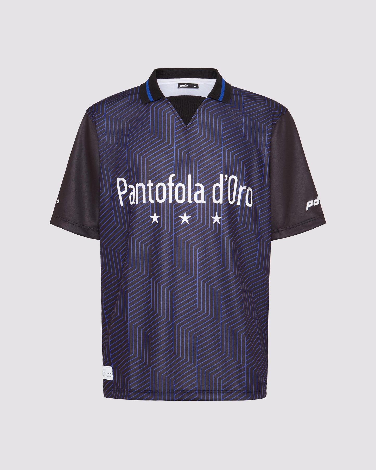 P448 Pantofola d'Oro Jersey Black/Blue - Women|Men