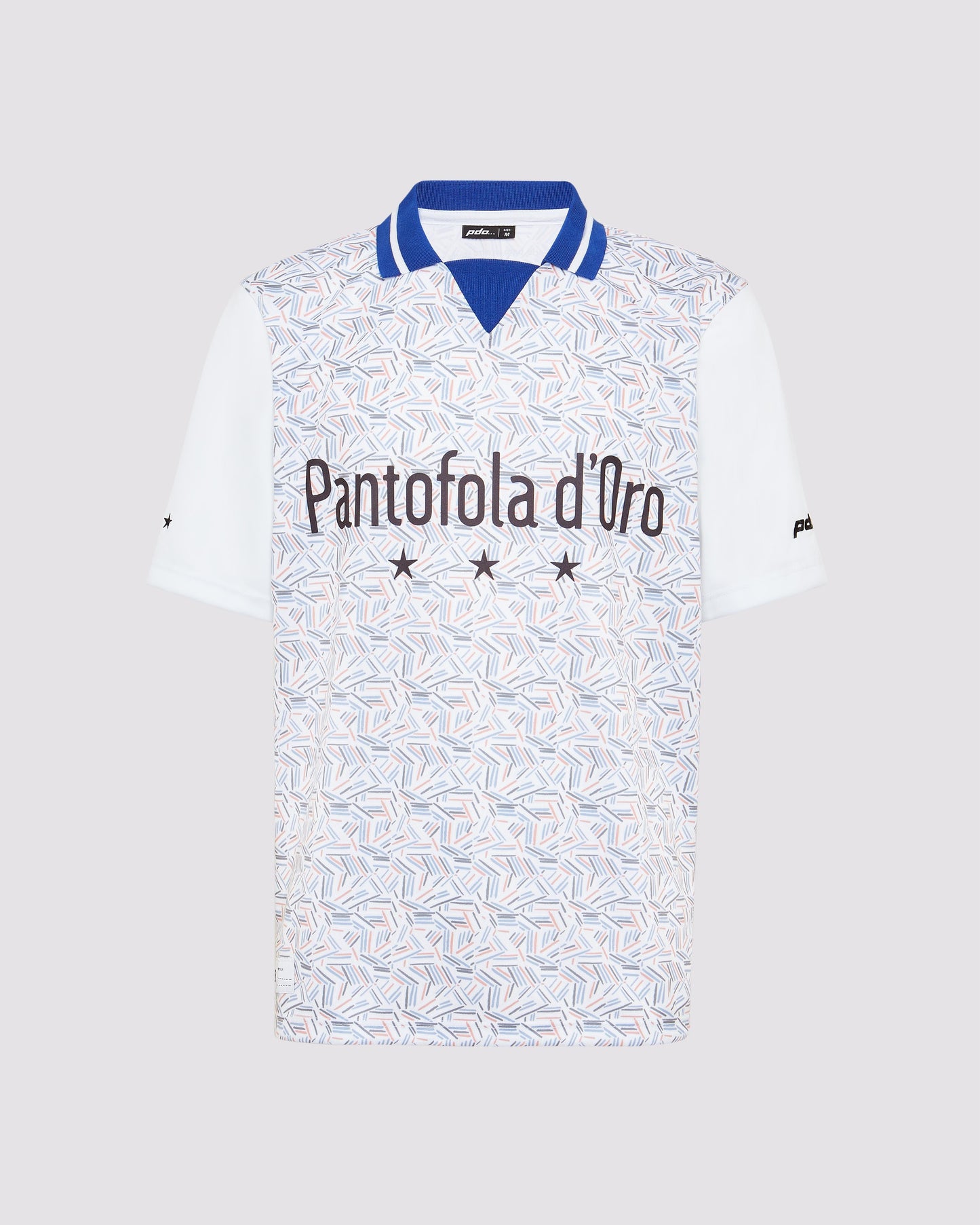 P448 Pantofola d'Oro Jersey Blue/Red - Women|Men