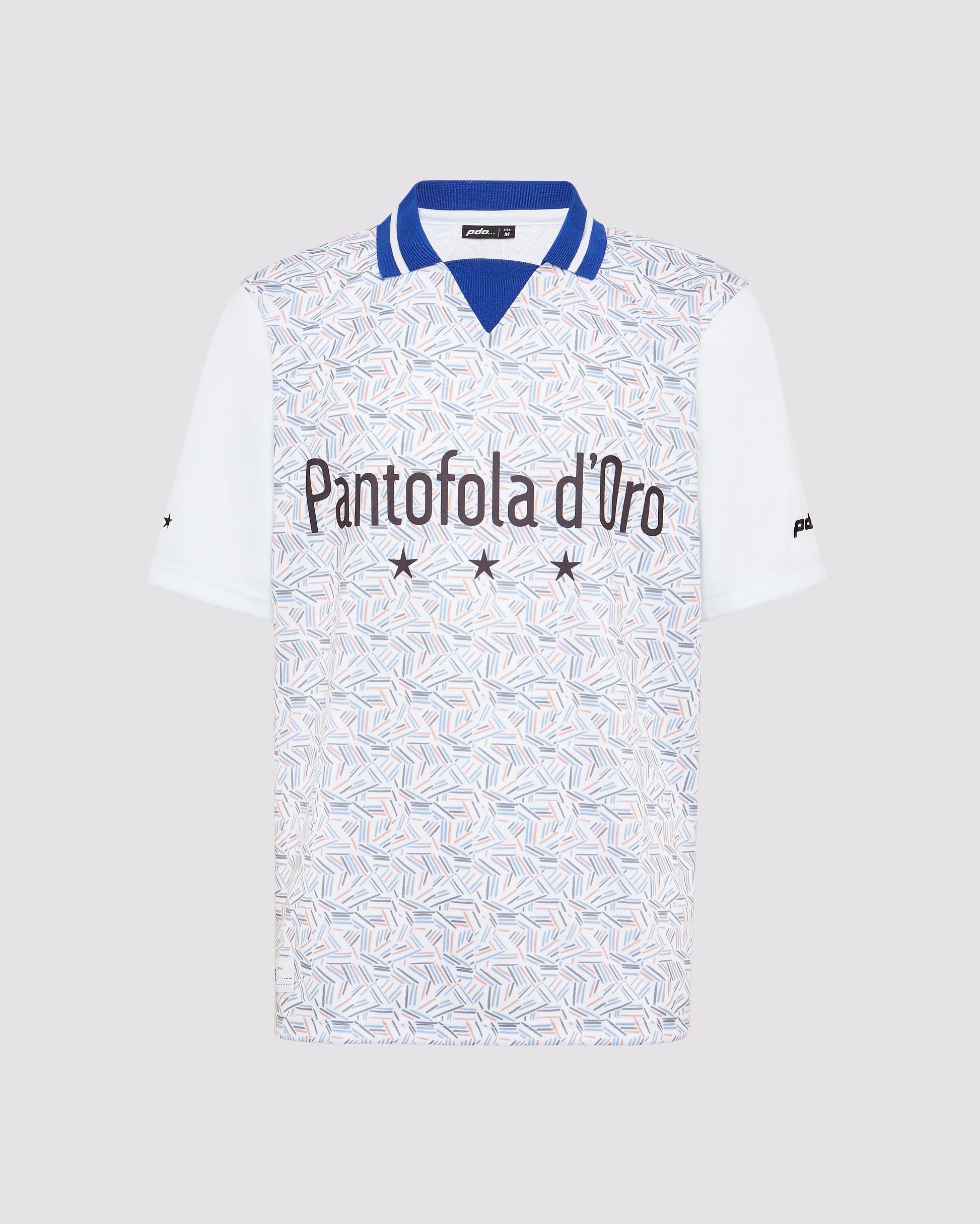 P448 Pantofola d'Oro Jersey Blue/Red - Women|Men