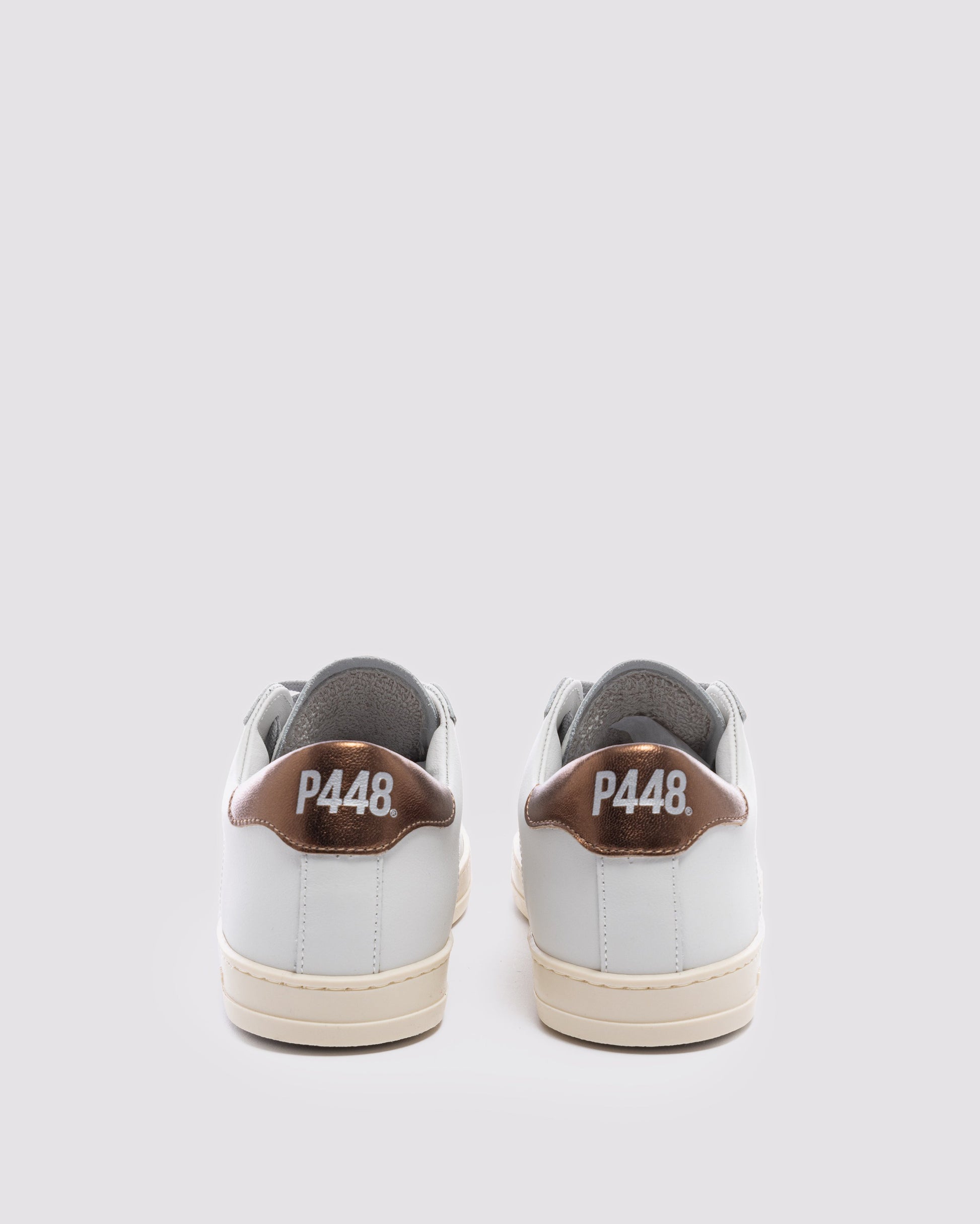 P448 John White/Bronze Sneaker - Women