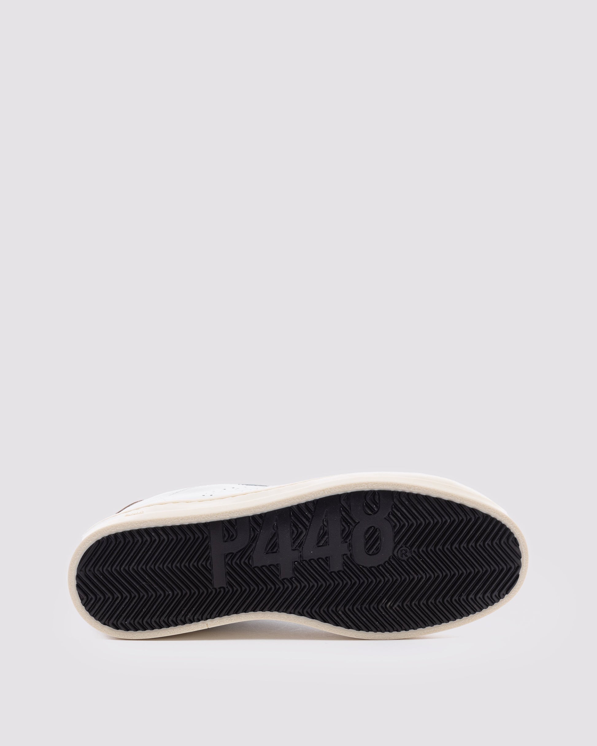 P448 John White/Gold Sneaker - Women