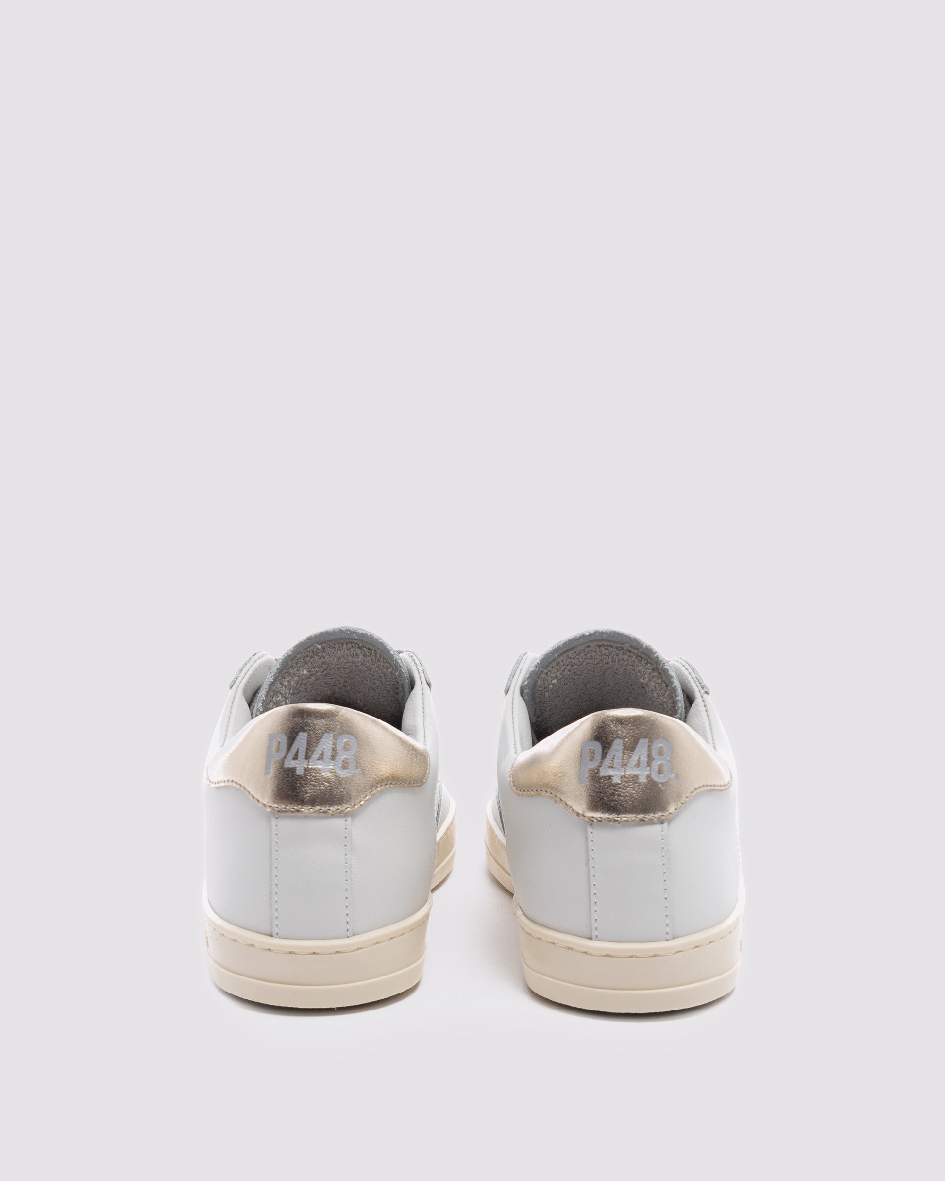 P448 John White/Platinum Sneaker - Women