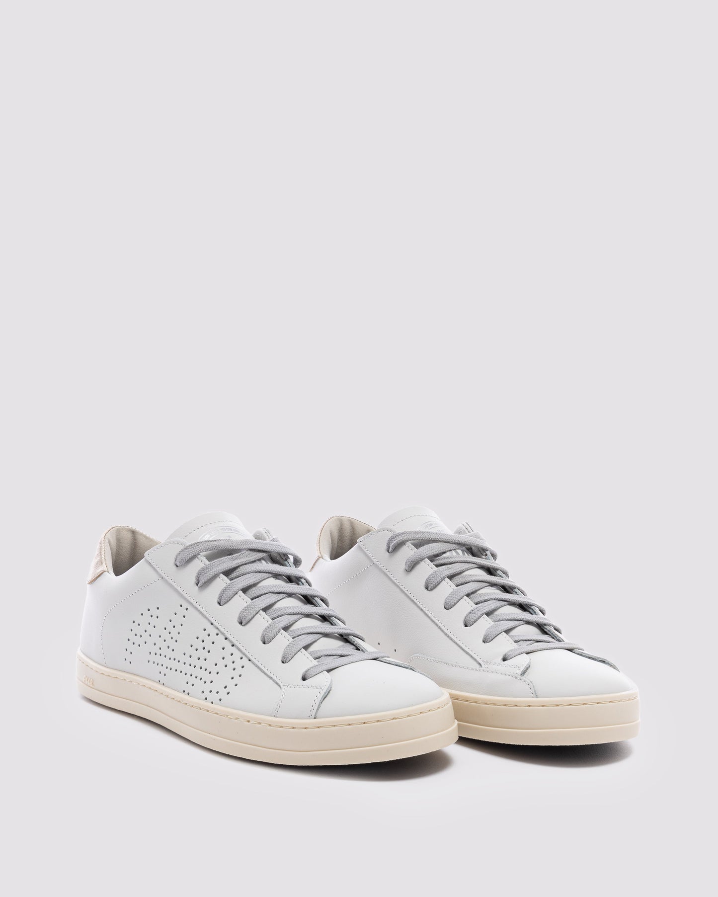 P448 John White/Platinum Sneaker - Women