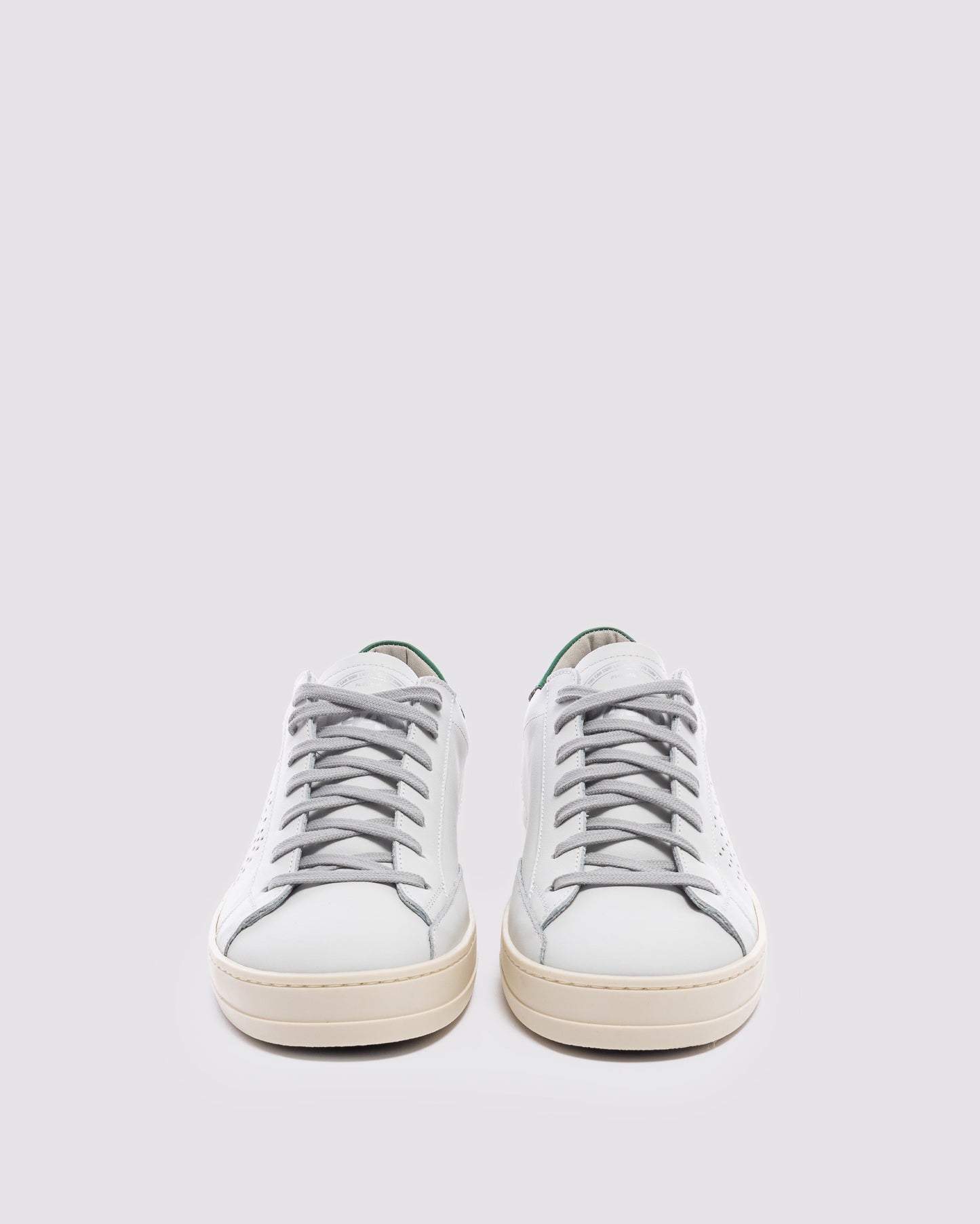 P448 John White/Green Sneaker - Men