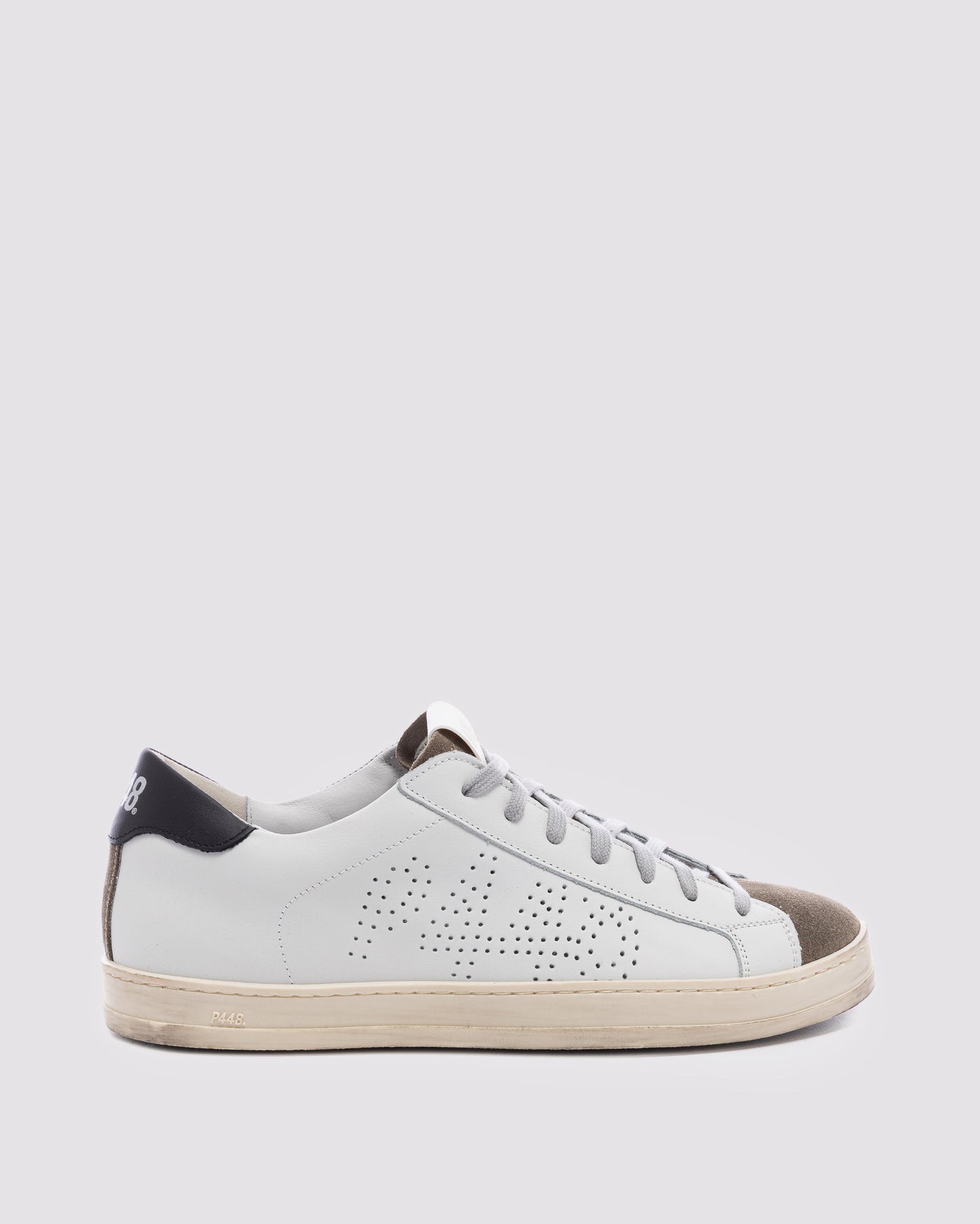 P448 John White/Black Sneaker - Men