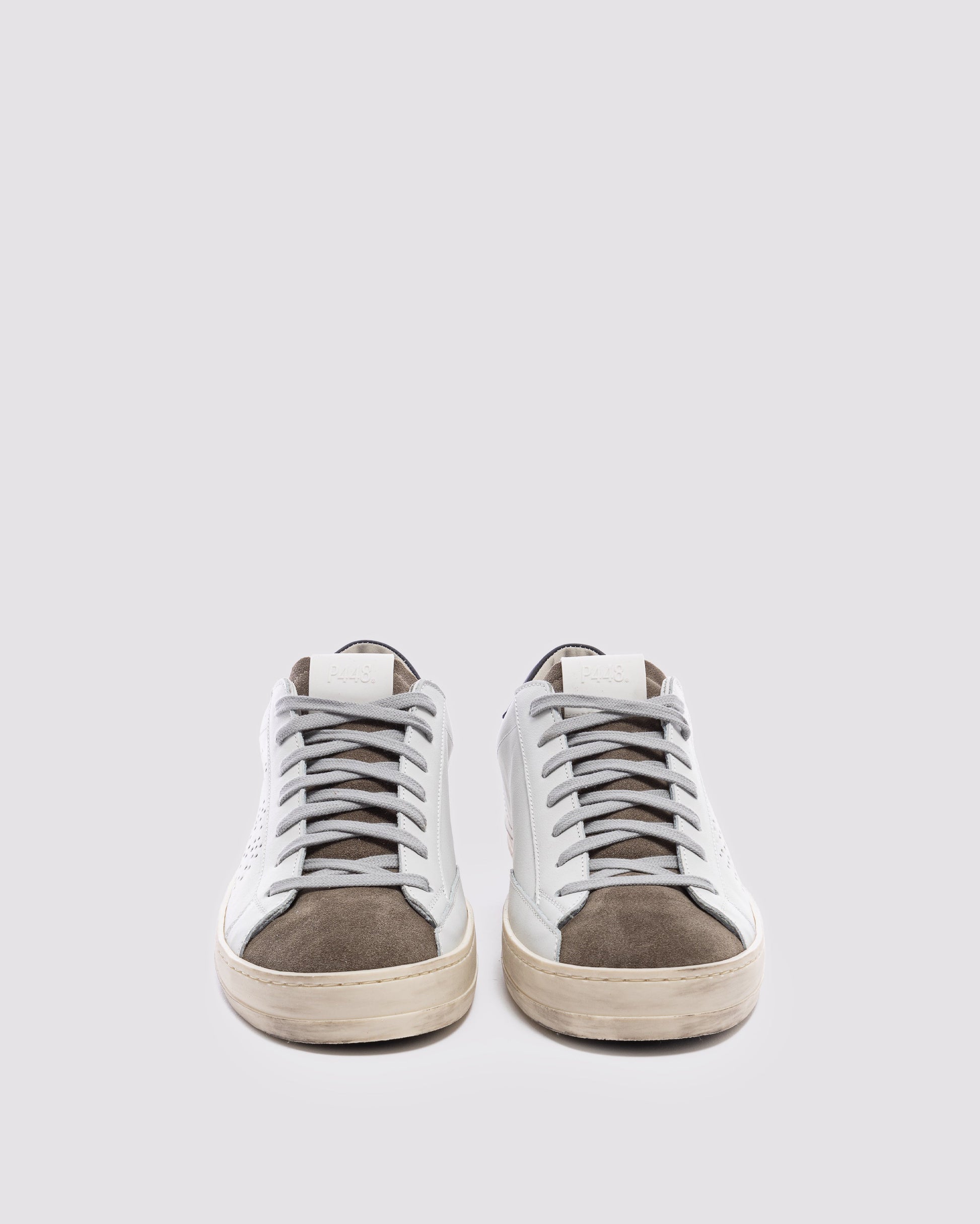 P448 John White/Black Sneaker - Men
