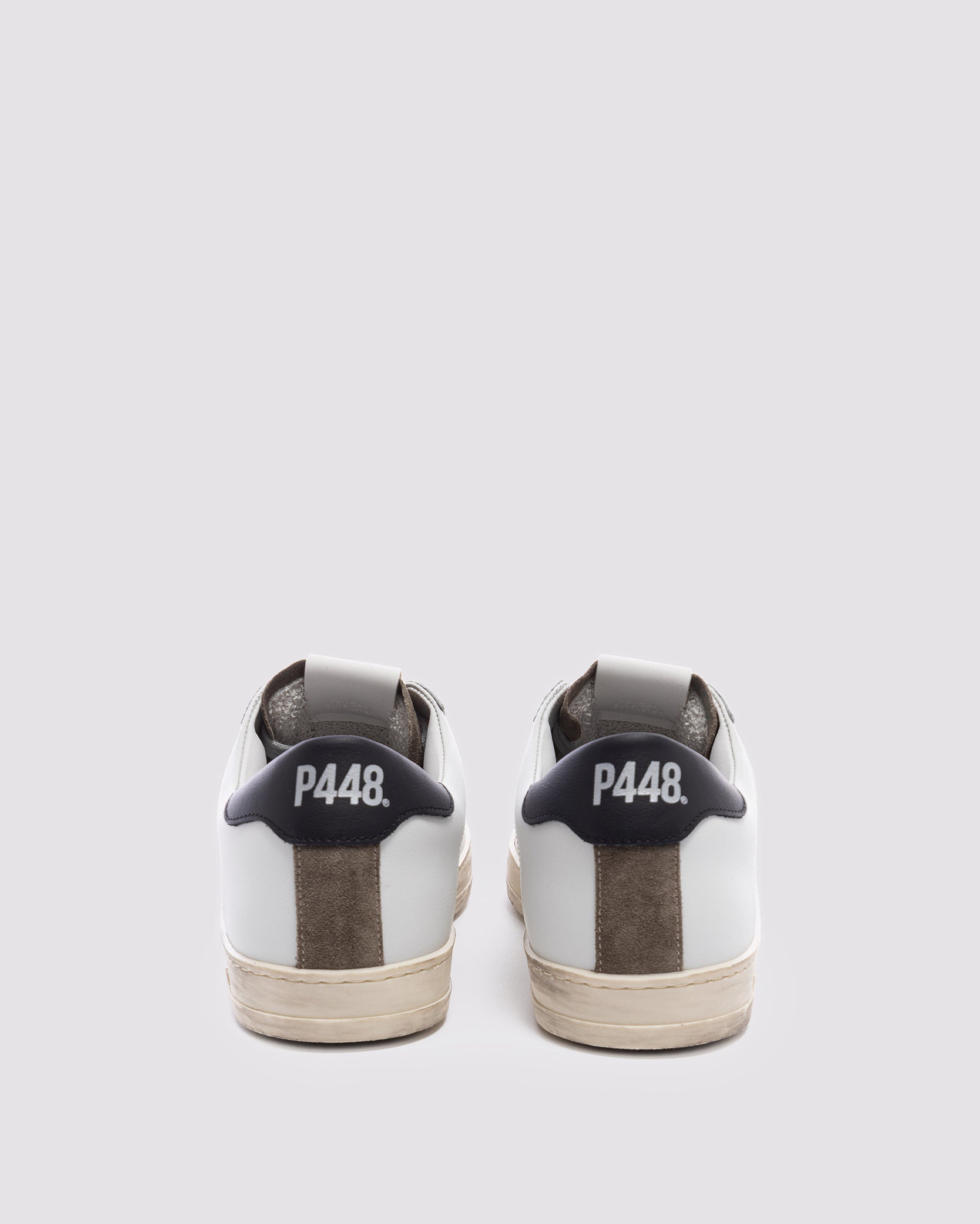 P448 John White/Black Sneaker - Men