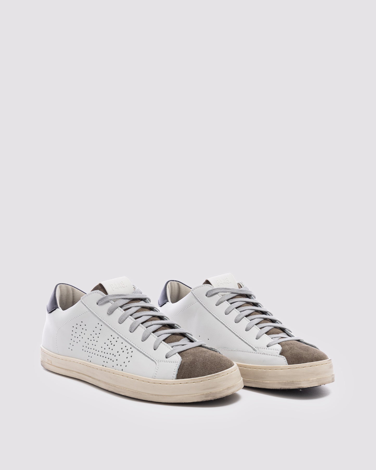 P448 John White/Black Sneaker - Men