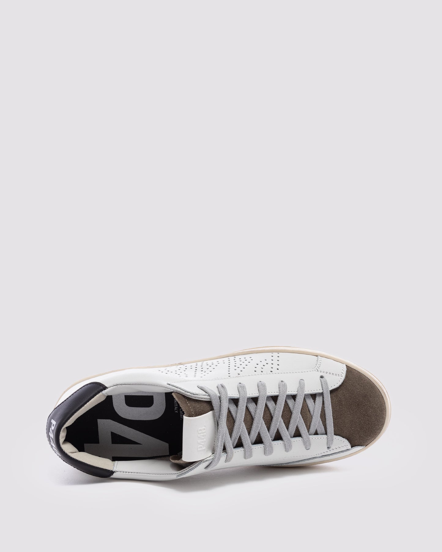 P448 John White/Black Sneaker - Men