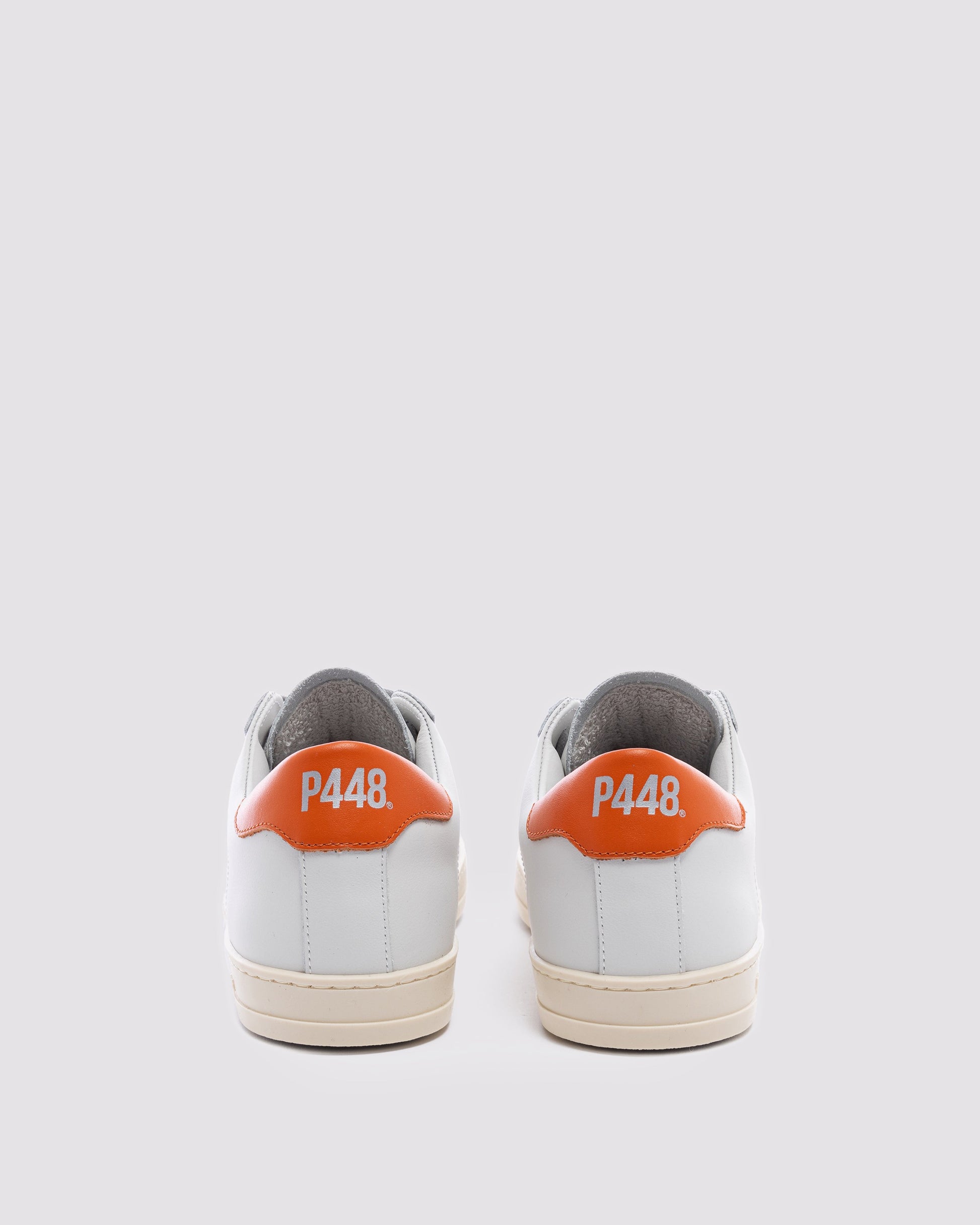 P448 John White/Orange Sneaker - Men