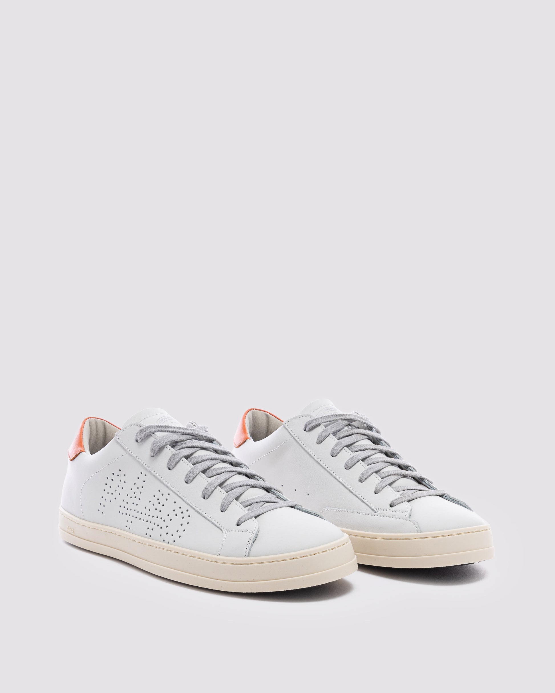 P448 John White/Orange Sneaker - Men