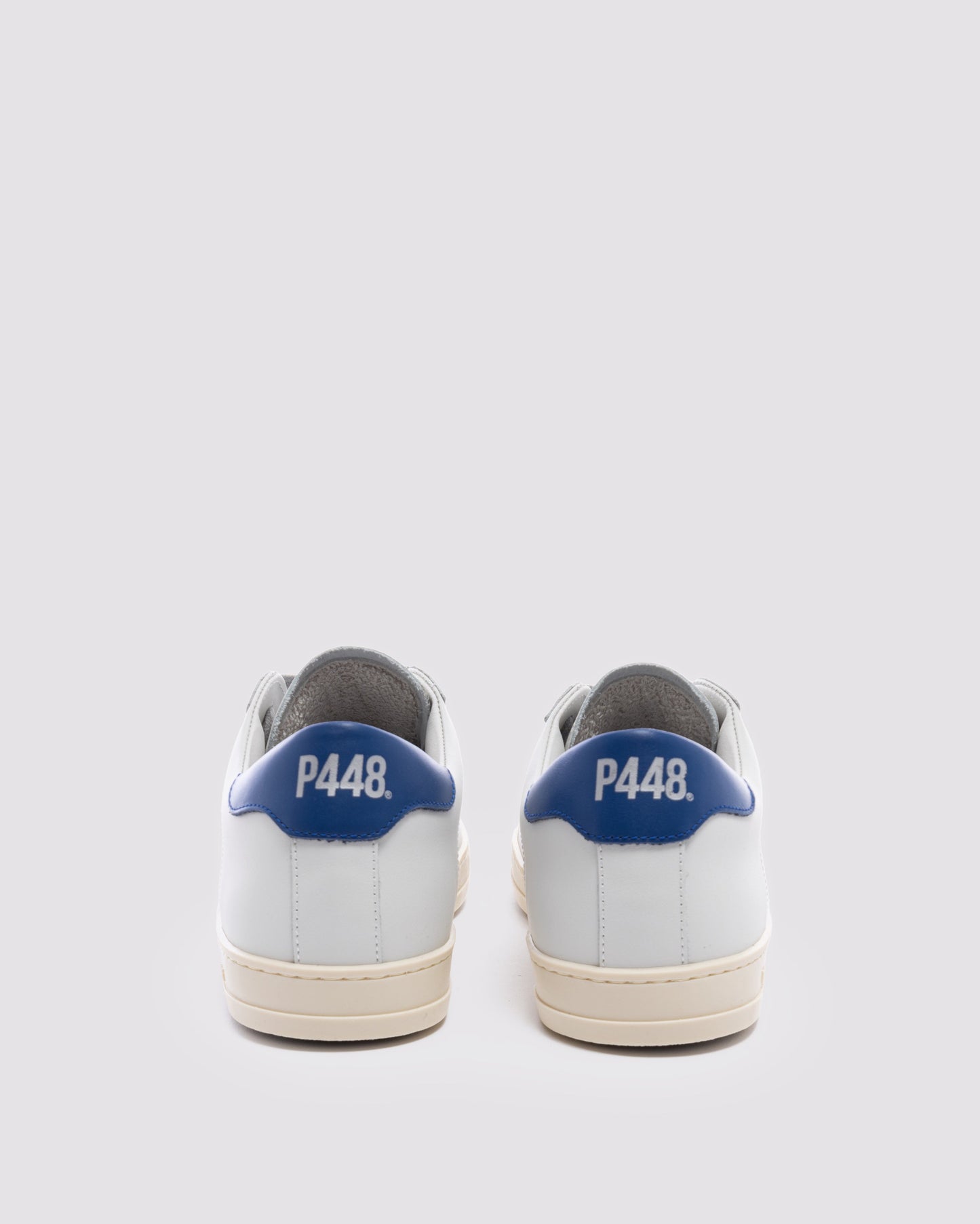 P448 John White/Blue Sneaker - Men