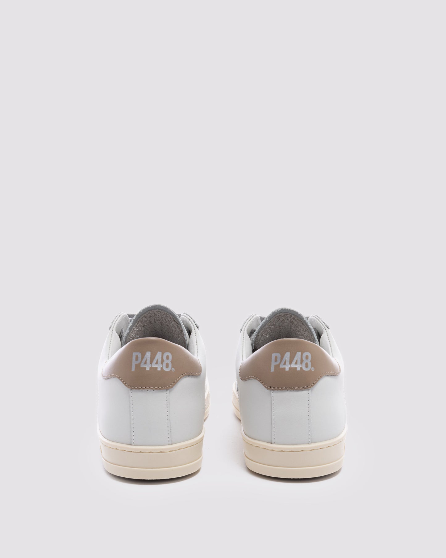P448 John White/Brown Sneaker - Men